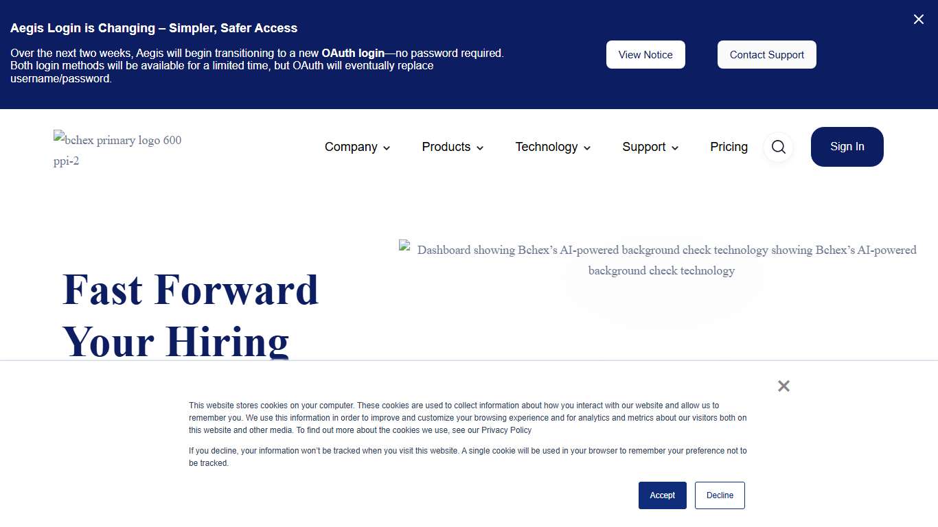 AI Background Checks Fast & Accurate Bchex